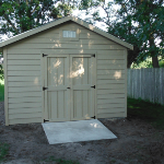 12x16 Gable 7' walls Waterford #1